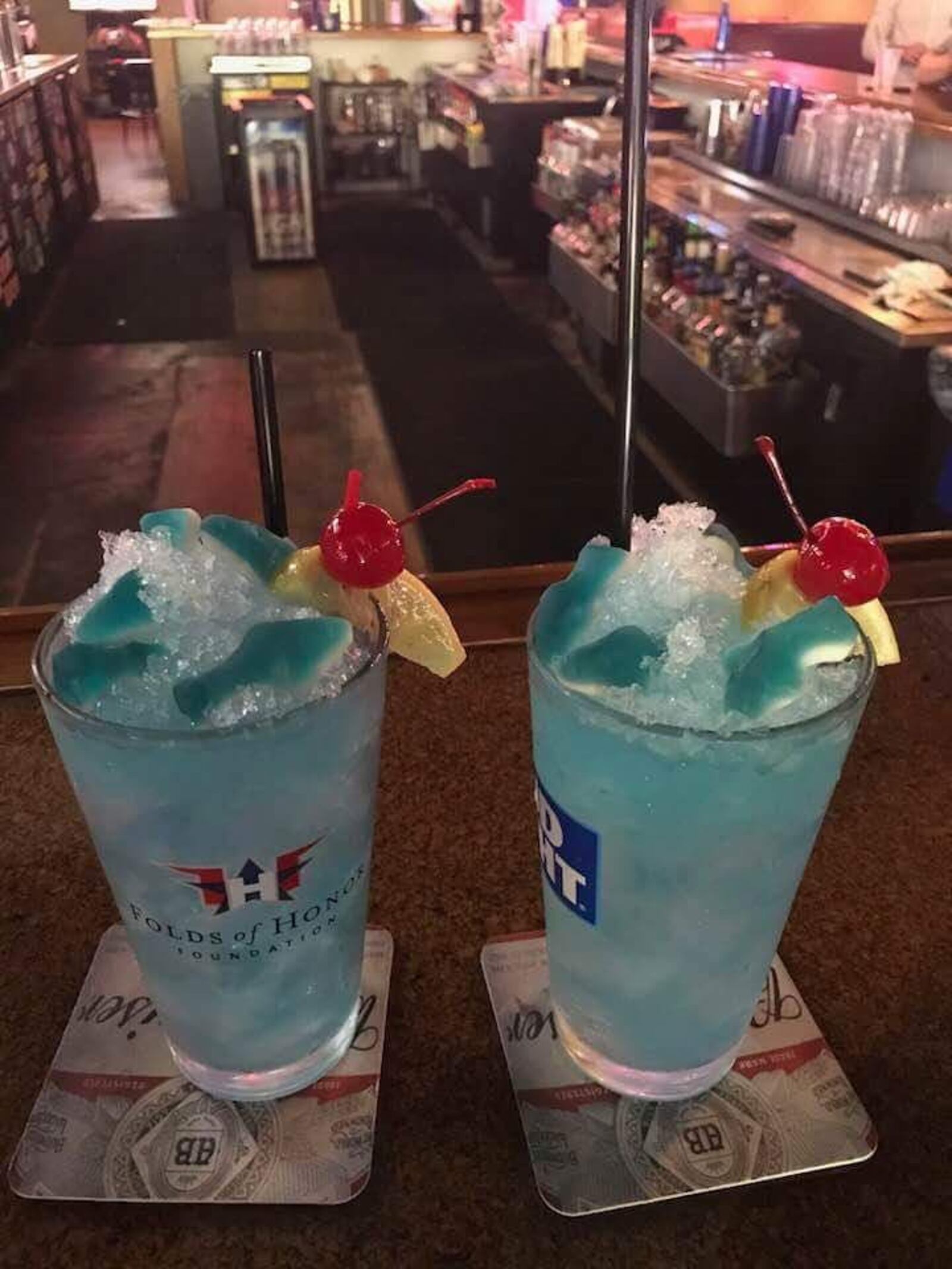 Mack's Tavern in Washington Twp. is offering the @Arctic Shark, a Shark Week 2018, cocktail.