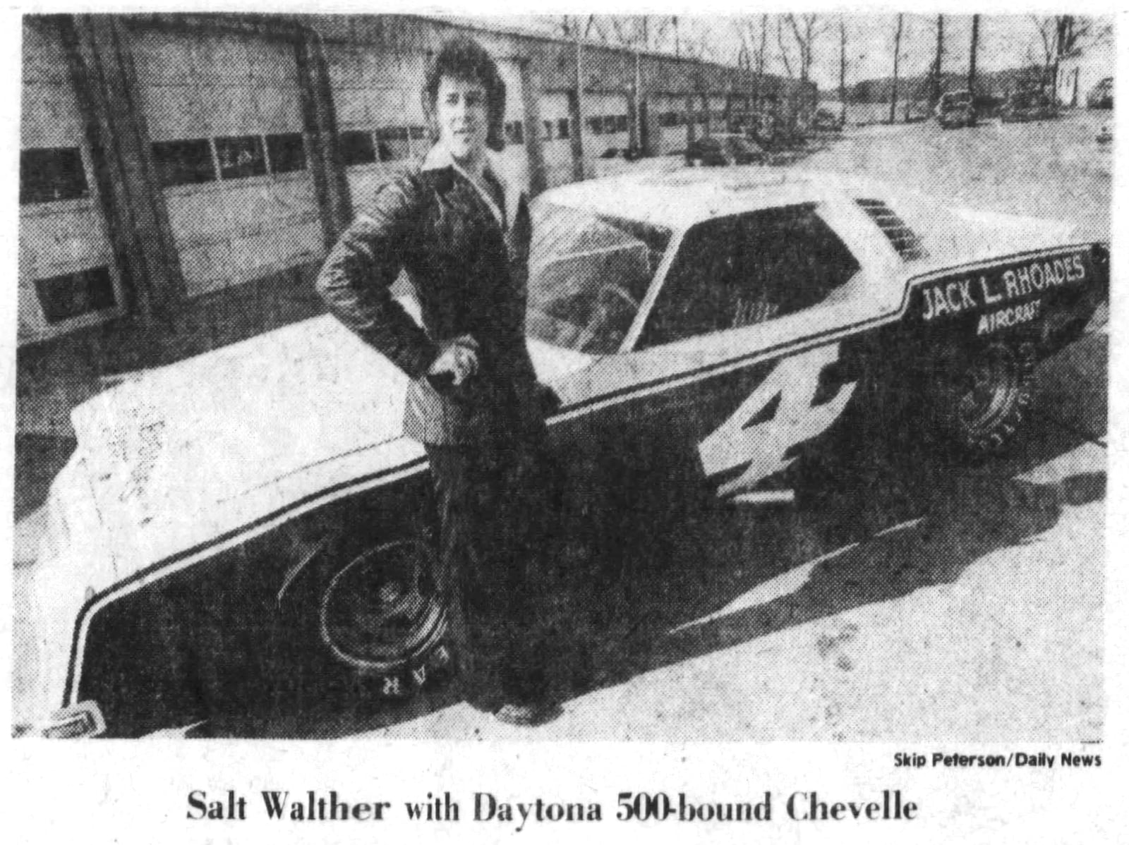 Salt Walther was a race car and speed boat driver from Dayton. He was the son of George Walther Jr., owner of Dayton Steel Foundry. DAYTON DAILY NEWS ARCHIVES