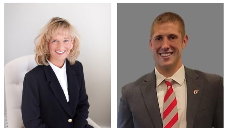 Michelle Teska of Clearcreek Twp. and Ben McCullough of Franklin are the two GOP candidates running for their party's endorsement to succeed incumbent, term-limited Rep. Scott Lipps, R-Franklin.