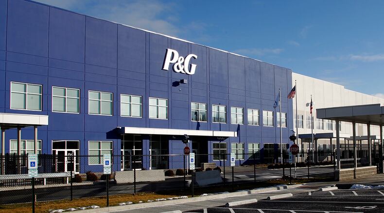 The Procter & Gamble multi-brand distribution center in Union employs nearly 800 people. LISA POWELL / STAFF