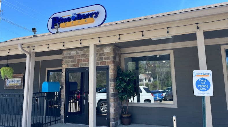 The Blue Berry Cafe is opening its doors at 129 W. Franklin St. in Bellbrook on Wednesday, April 24. NATALIE JONES/STAFF