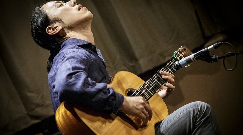 Fingerstyle guitarist Hiroya Tsukamoto will be making a stop on his current solo tour Oct. 4 at Waynesville Music, 198 S. Main St. in Waynesville. CONTRIBUTED