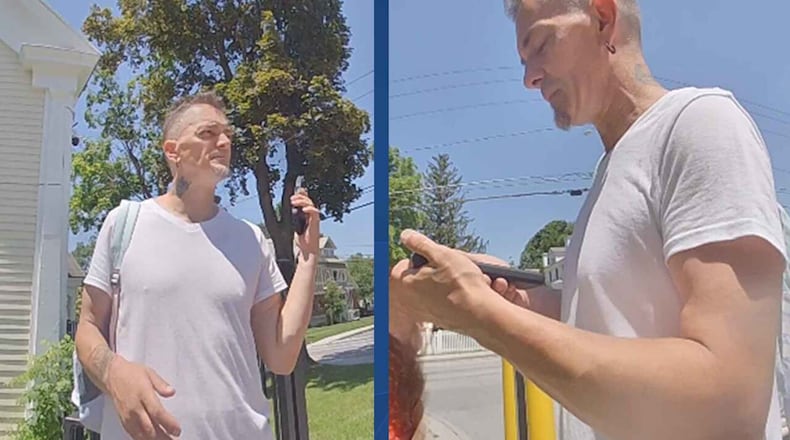 The Bennington Police Dept. sent a release Oct. 1, 2025 that says 48-year-old Allen Hill is wanted on felony charges of aggravated human trafficking and lewd and lascivious conduct with a child. PHOTO BY BENNINGTON POLICE DEPT., VERMONT