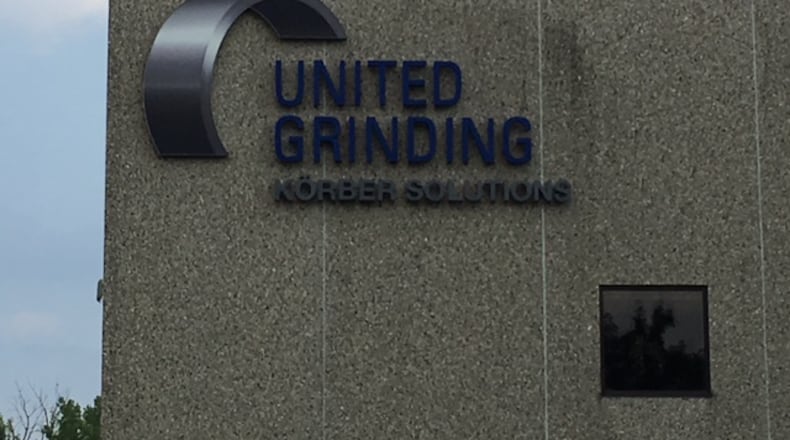 The Cornerstone Research Group plans to move from Beavercreek Twp. to Miamisburg and the current home of United Grinding. UG is constructing a $13 million North American headquarters off Byers Road near the Austin Boulevard interchange. NICK BLIZZARD/STAFF