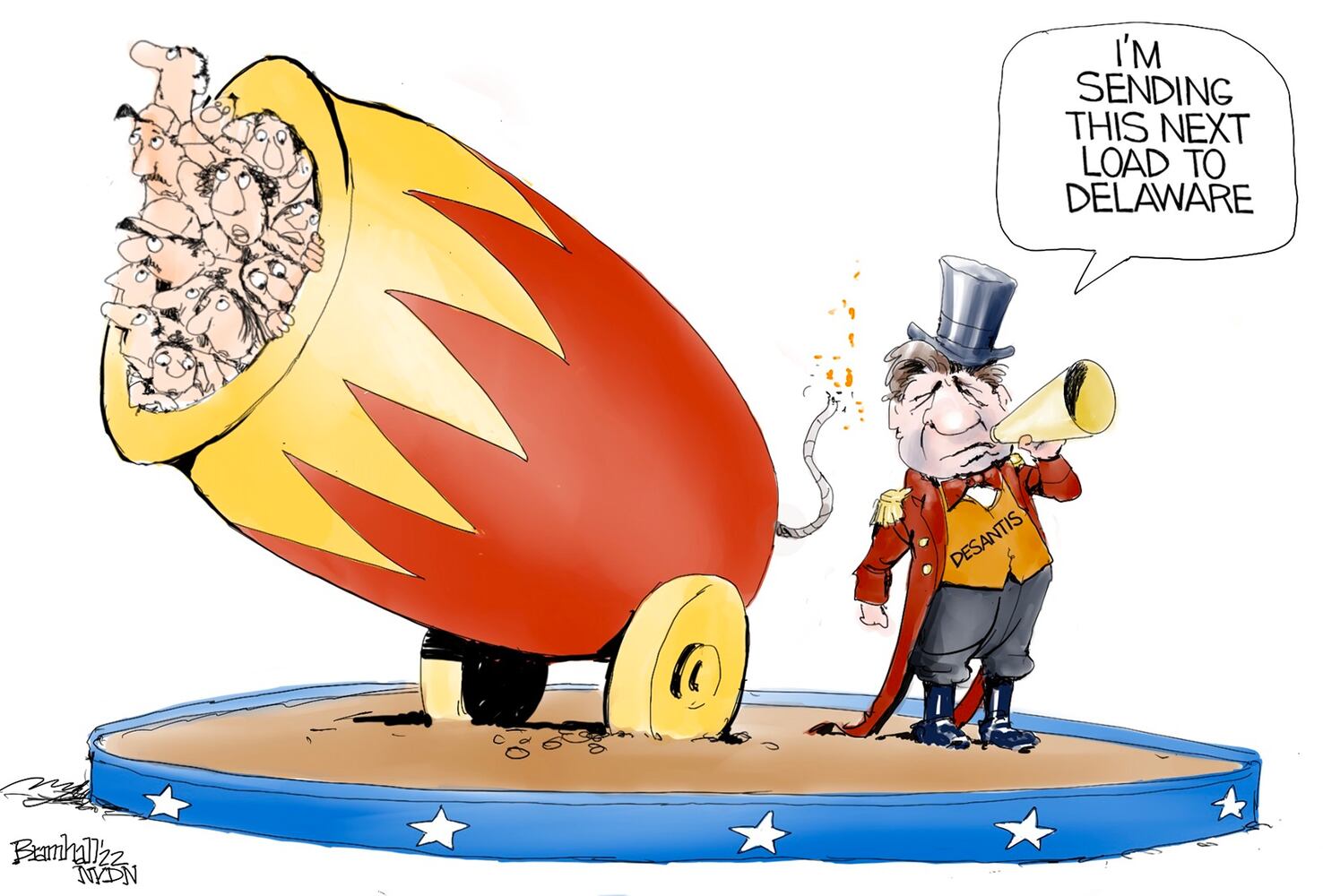 WEEK IN CARTOONS: Ron DeSantis, migrants, inflation and more