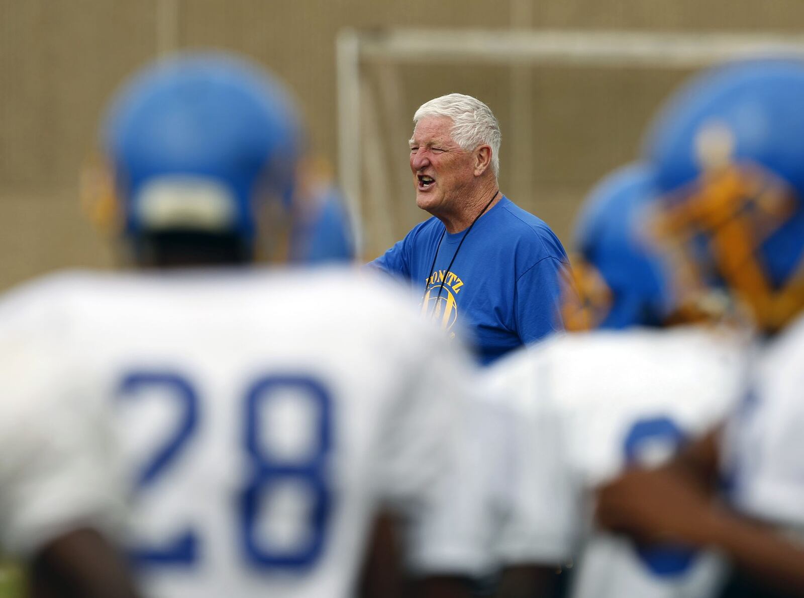 Jim Place was Middletown’s head football coach from 1986-90. TY GREENLEES / STAFF