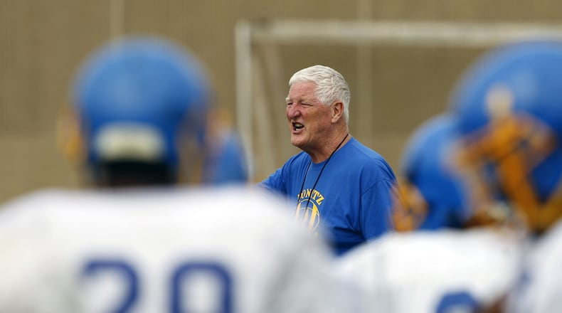 Jim Place was Middletown’s head football coach from 1986-90. TY GREENLEES / STAFF