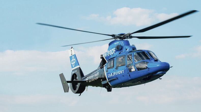 CareFlight Air & Mobile is expanding to include a fourth base of operations in Versailles, in northeast Darke County. FILE