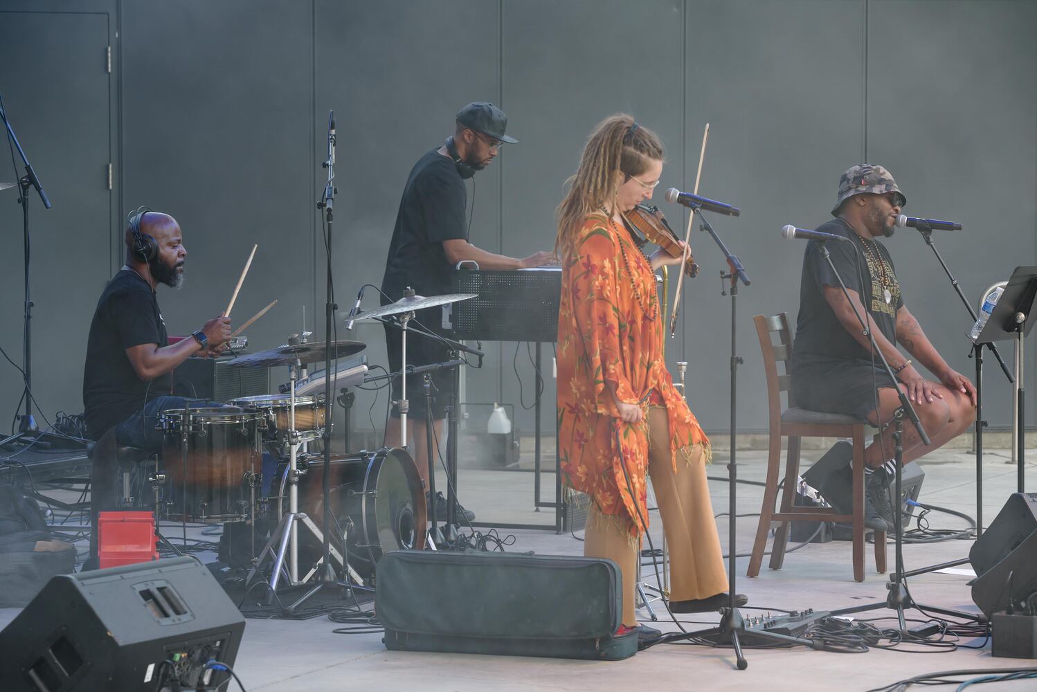 PHOTOS: Shamarr Allen with The OG Players live at Levitt Pavilion