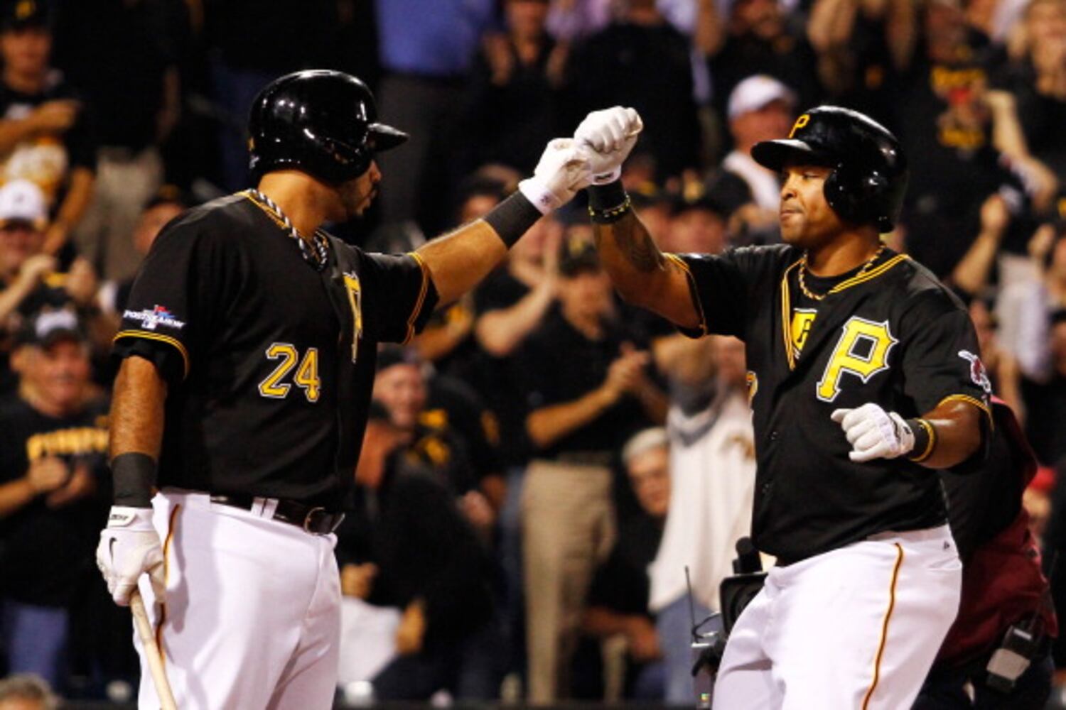 The scene from PNC Park