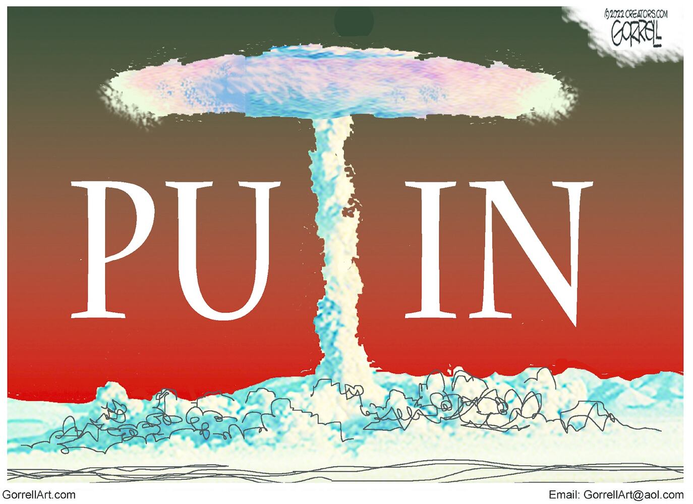 WEEK IN CARTOONS: Putin and nukes, Herschel Walker, gas prices and more