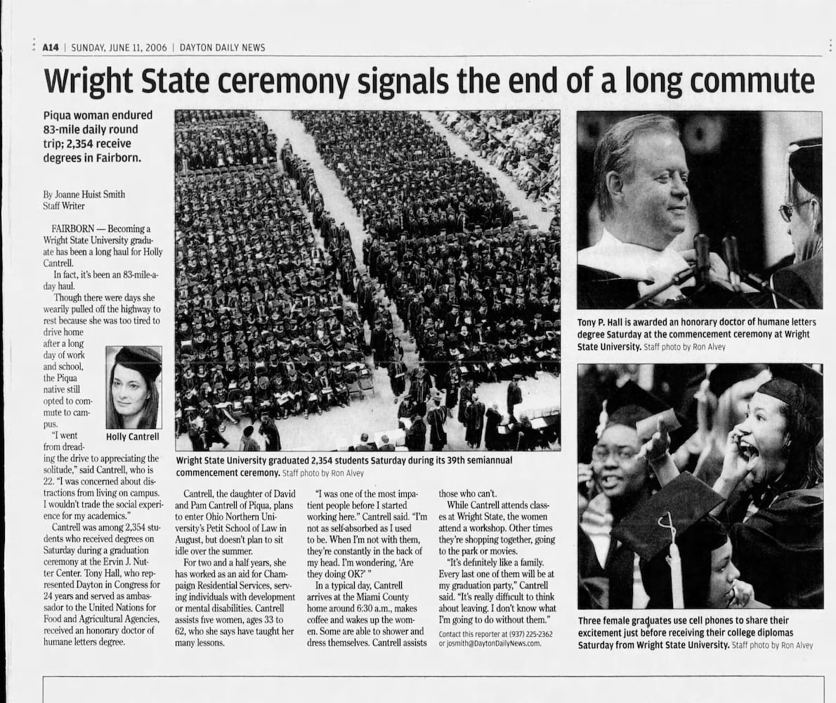 Graduation pages