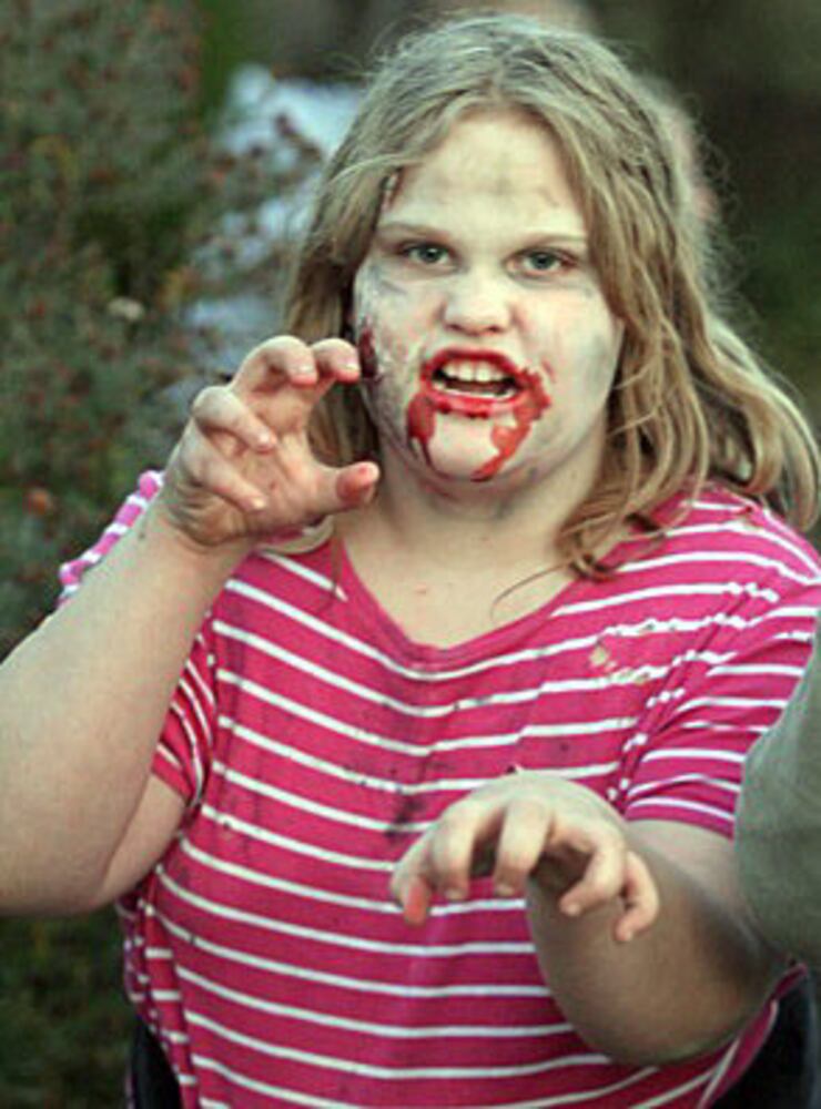 Zombie Walk in Yellow Springs