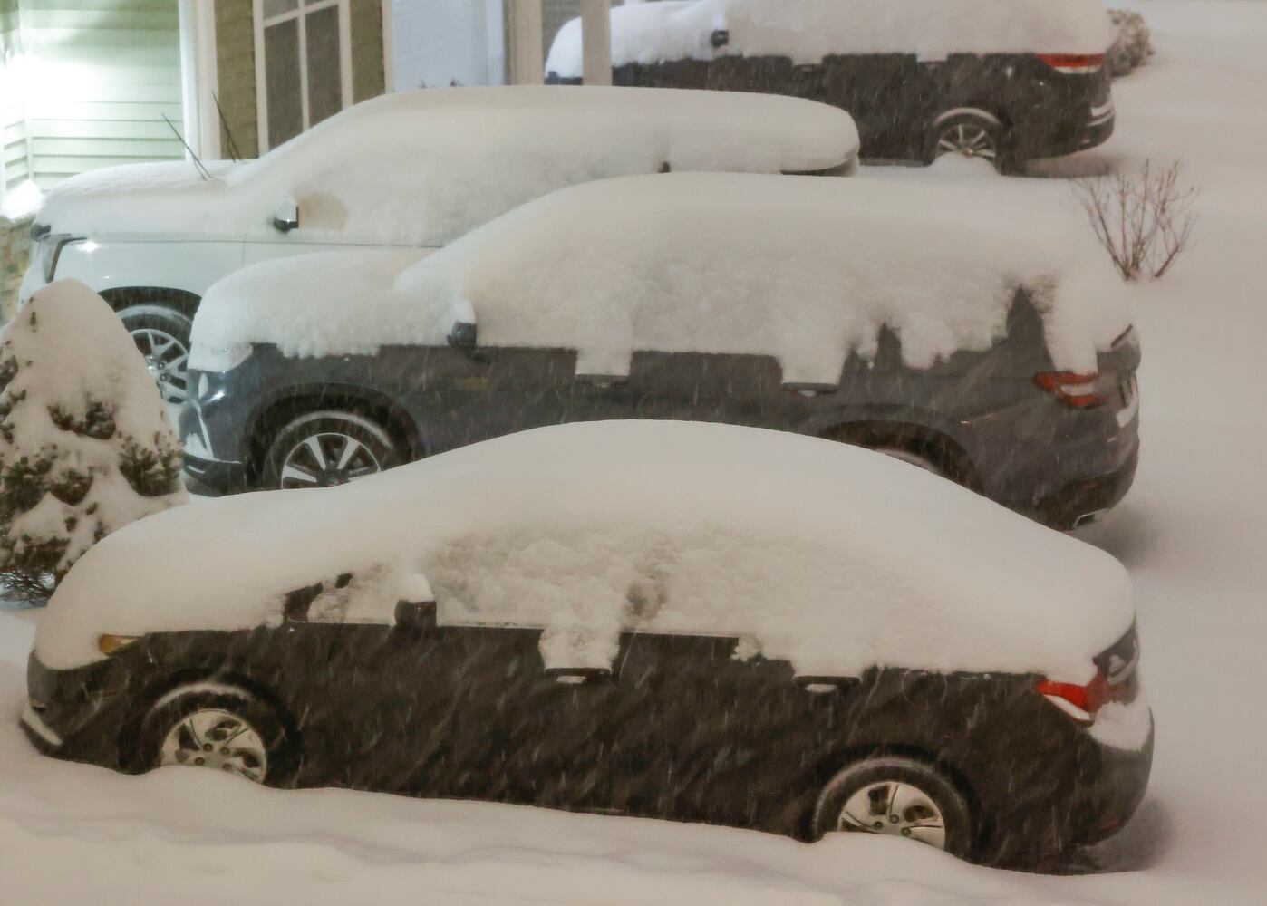 Snow in Central Ohio 