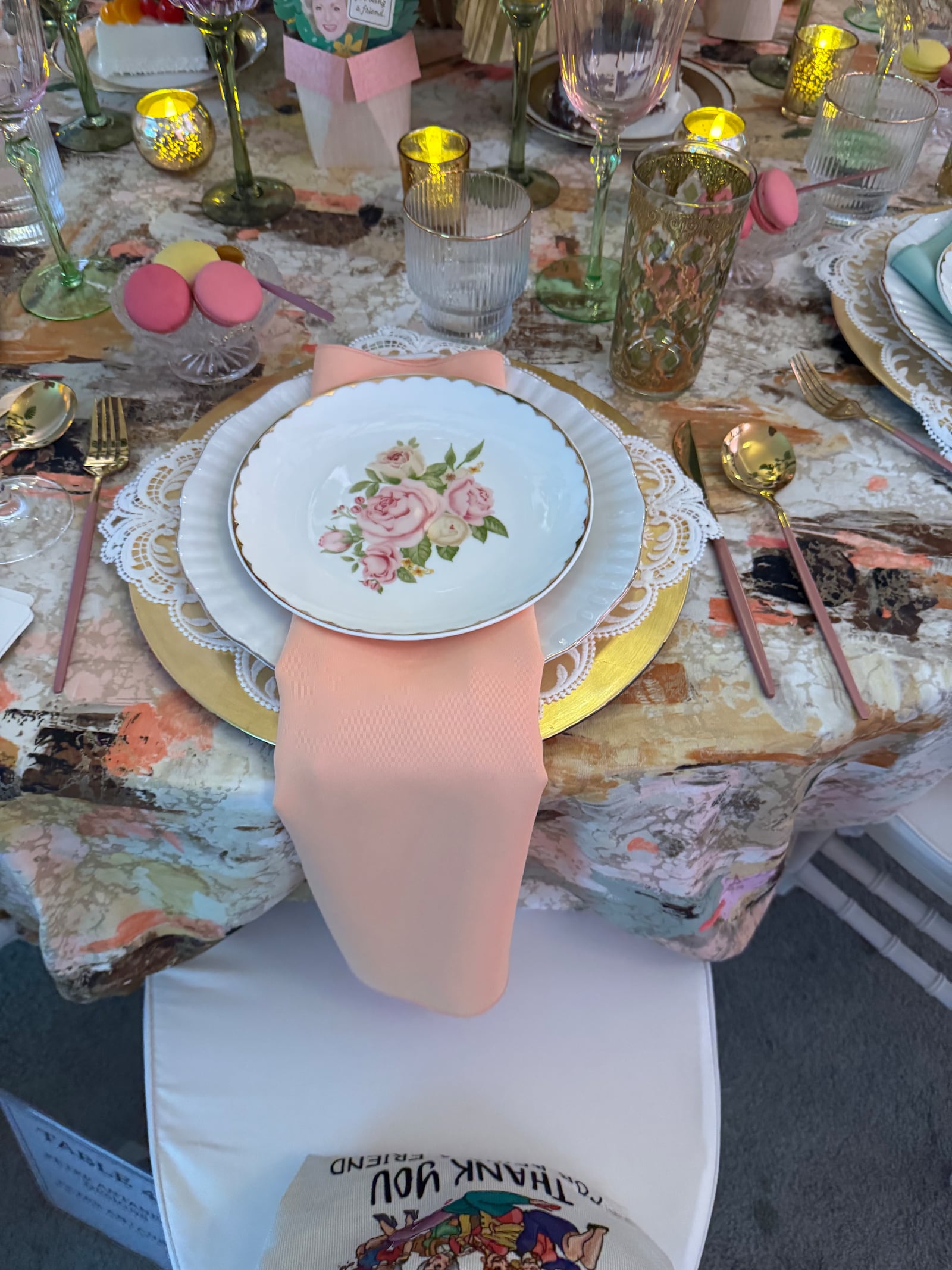 Dayton Dines by Design was inspired by an event in Florida called, "Naples Tables." Pictured are tablescapes from the February 2025 event (CONTRIBUTED PHOTO).