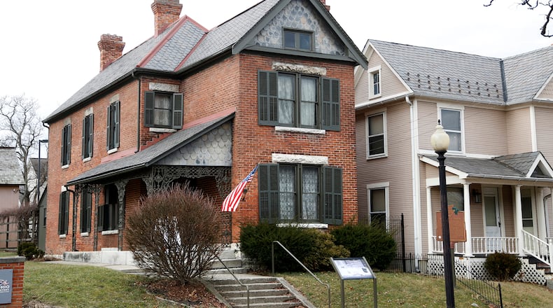 The Paul Laurence Dunbar House, located at 219 Paul Laurence Dunbar St. in Dayton, is a museum to the poet. Dunbar, one of America's greatest poets, gained international acclaim duirng his career. The state memorial houses many of his personal belongings.  LISA POWELL / STAFF