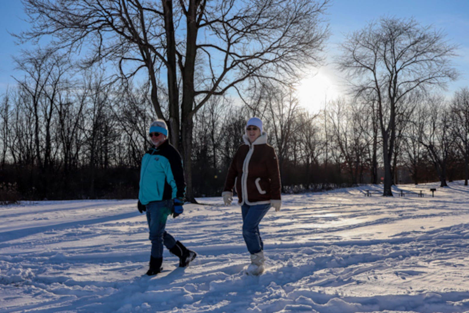 Layering is the key to comfort on the trail in the winter. CONTRIBUTED