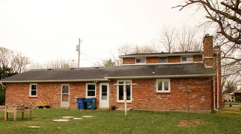 The house sits on a half-acre lot in Clay Twp.