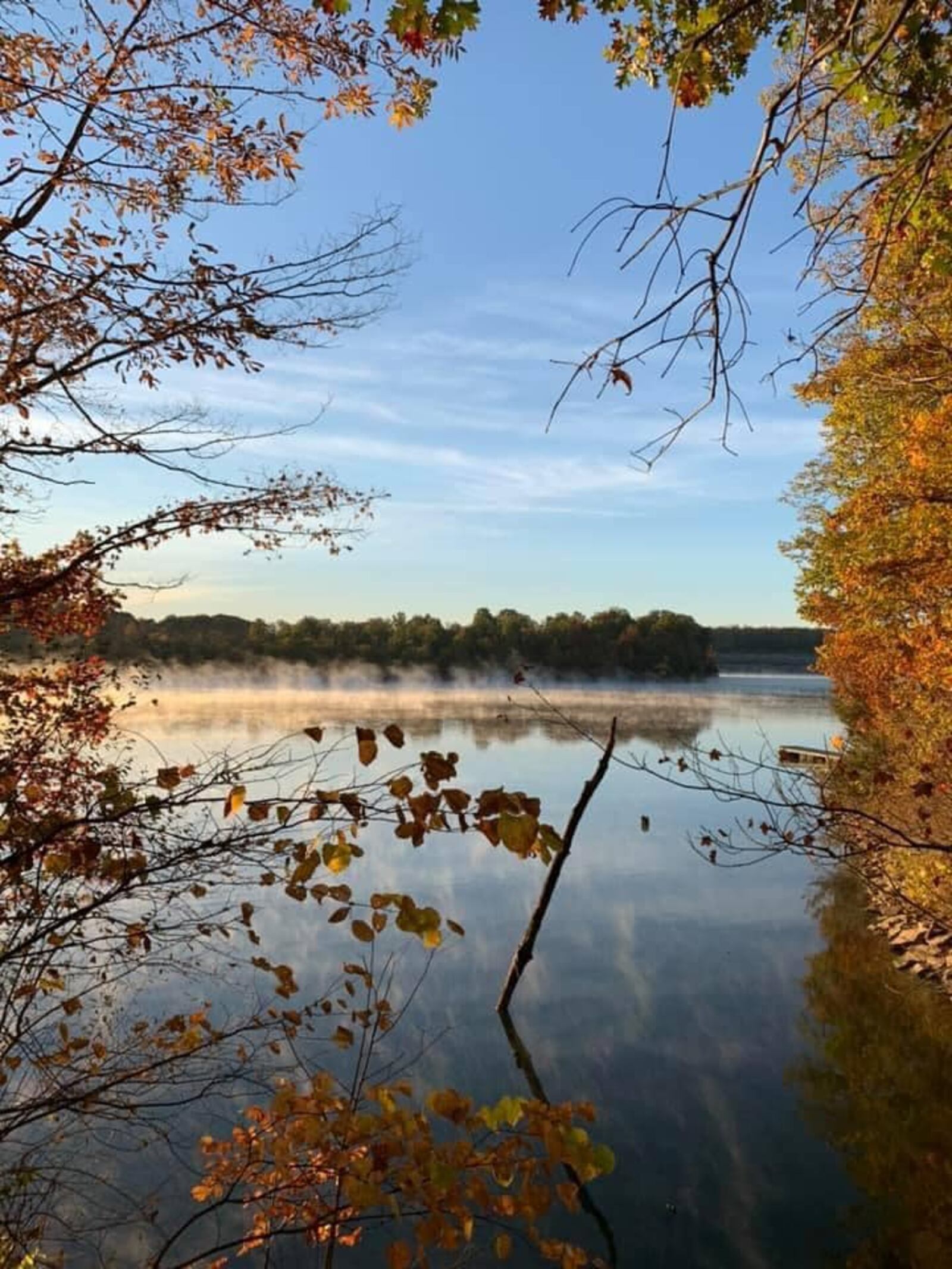 State parks like Caesar Creek offer stunning seasonal views. Contributed by Rosemary D'Aloia