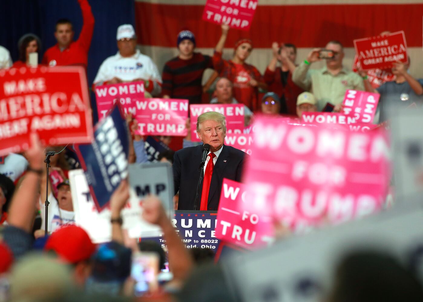 PHOTOS President Trump's past visits to the region.