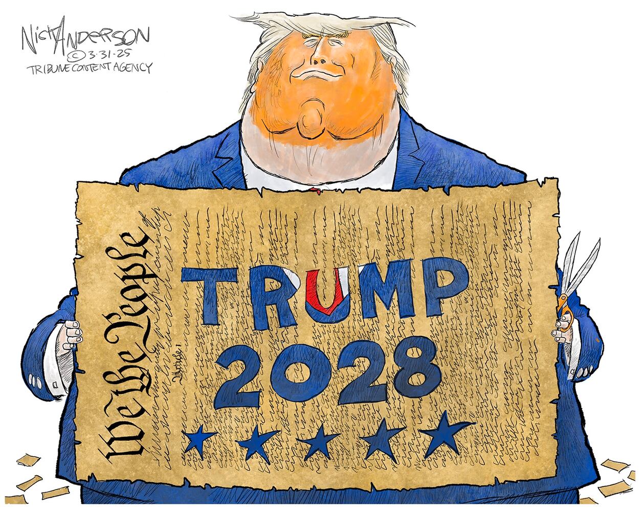 CARTOONS: Nick Anderson, April 3, 2025