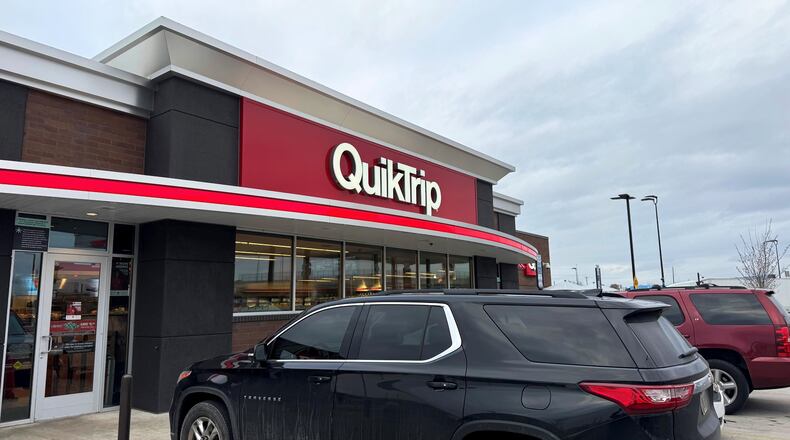 QuikTrip is opening its first Butler County convenience store and fueling station on Saturday at 8335 Cincinnati-Dayton Road. Pictured is the QuikTrip off I-75 in Dayton. MICHAEL D. PITMAN/STAFF
