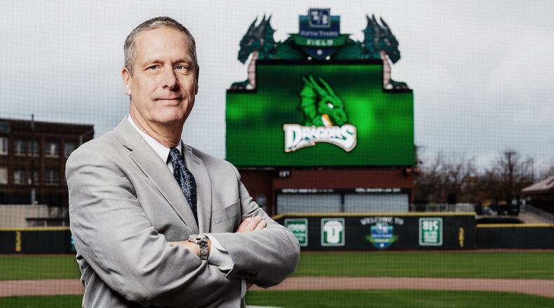 Dragons President Robert Murphy was named executive of the year by Baseball America. DRAGONS CONTRIBUTED PHOTO