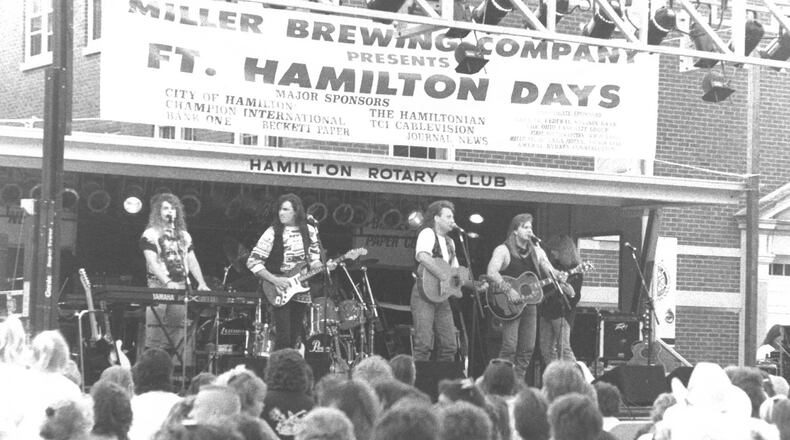 "Little Texas," wowed the crowd at Fort Hamilton Days, June 27, 1992. JOURNAL-NEWS ARCHIVES PHOTO