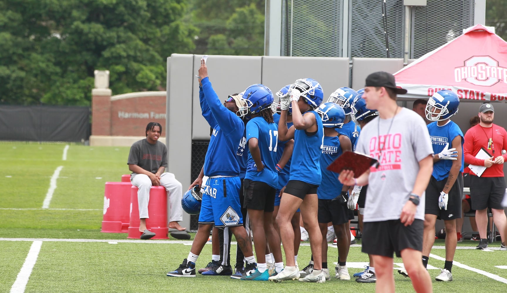 Ohio State Football 7 on 7