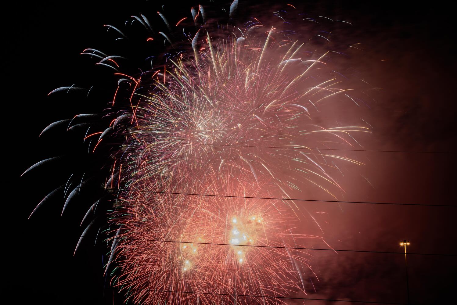 PHOTOS: Did we spot you partying and watching fireworks on the roof of Mike’s Bike Park?