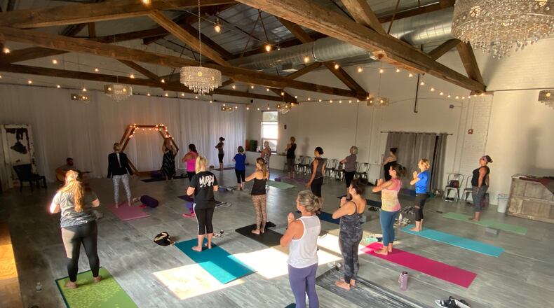 Yoga is one of the many wellness events hosted at The Brightside - CONTRIBUTED