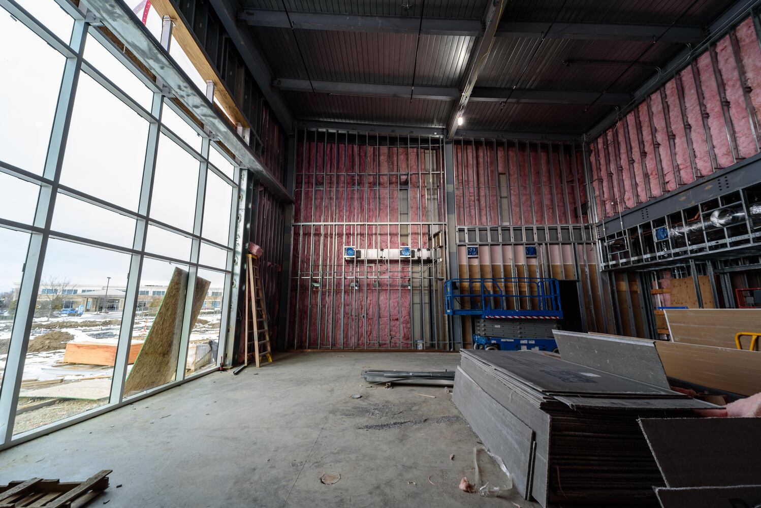 PHOTOS: A look at construction at the Dayton Metro Library’s new Huber Heights Branch