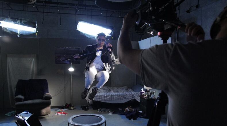 Coleman Clark appears in Adam Clark's music video "Sick and Tired," among the offerings in Wright State University's 2021 Big Lens Film Festival slated April 22 at the Dixie Twin Drive-In. CONTRIBUTED