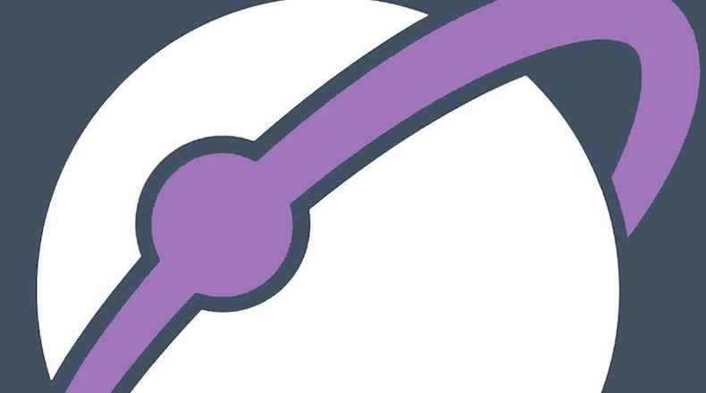 The AtHoc white globe icon can be found on the system tray on the bottom right of non-classified government workstations. By right-clicking on the icon, you can find the self-service button that gives options to sign up for notifications of various kinds of closures or delays that affect Wright-Patterson Air Force Base. (Contributed graphic)