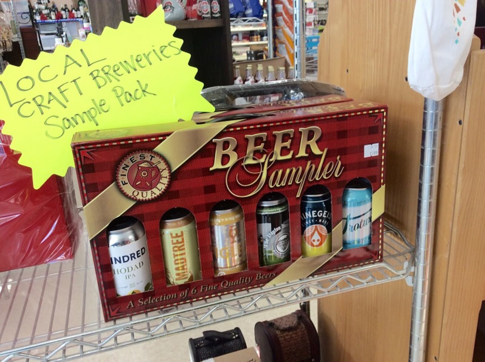 SW Ohio local craft beer gift pack, $17.99. MARK FISHER/STAFF