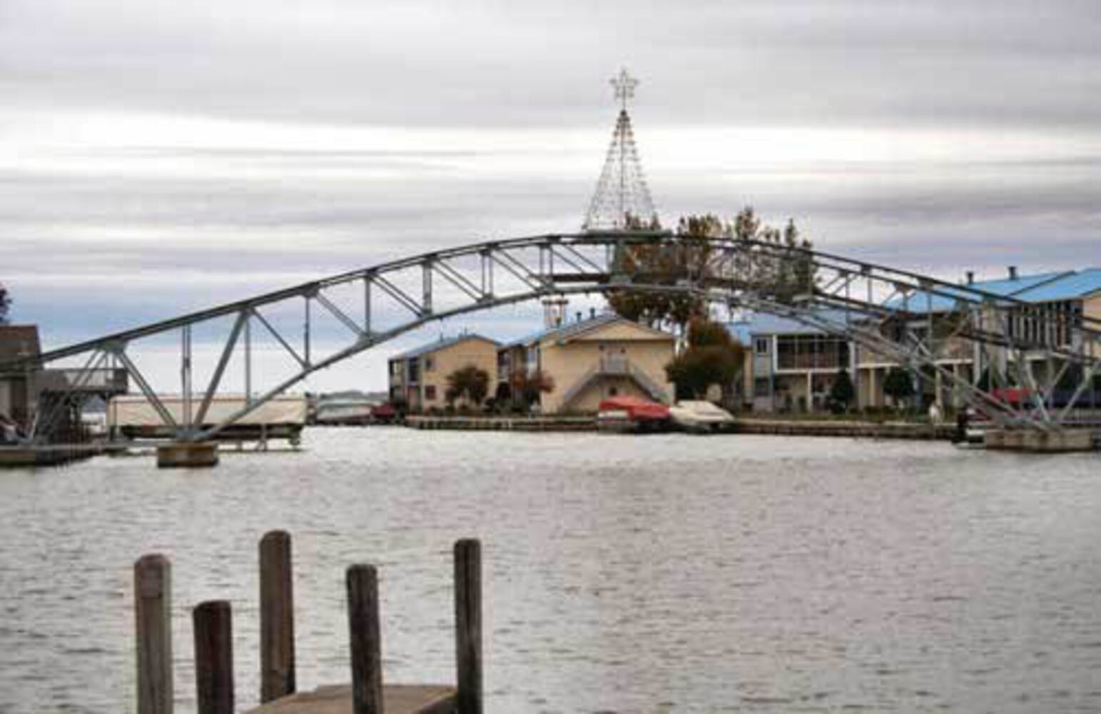 Restoration of Indian Lake's Sandy Beach bridge
