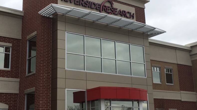 Defense contractor Riverside Research has its Dayton research center off Hibiscus Way in Beavercreek. THOMAS GNAU/STAFF