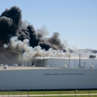 The fire at Fuyao Glass America rekindled shortly before noon on Tuesday, March 24. While firefighters have been working at the site since it first caught fire Sunday night, they had been focusing on hotspots before a large rekindling caused black smoke to rise that was visible for miles. The building that caught fire was Fuyao's coating facility, which was still in the finishing stages of construction. BRYANT BILLING / STAFF