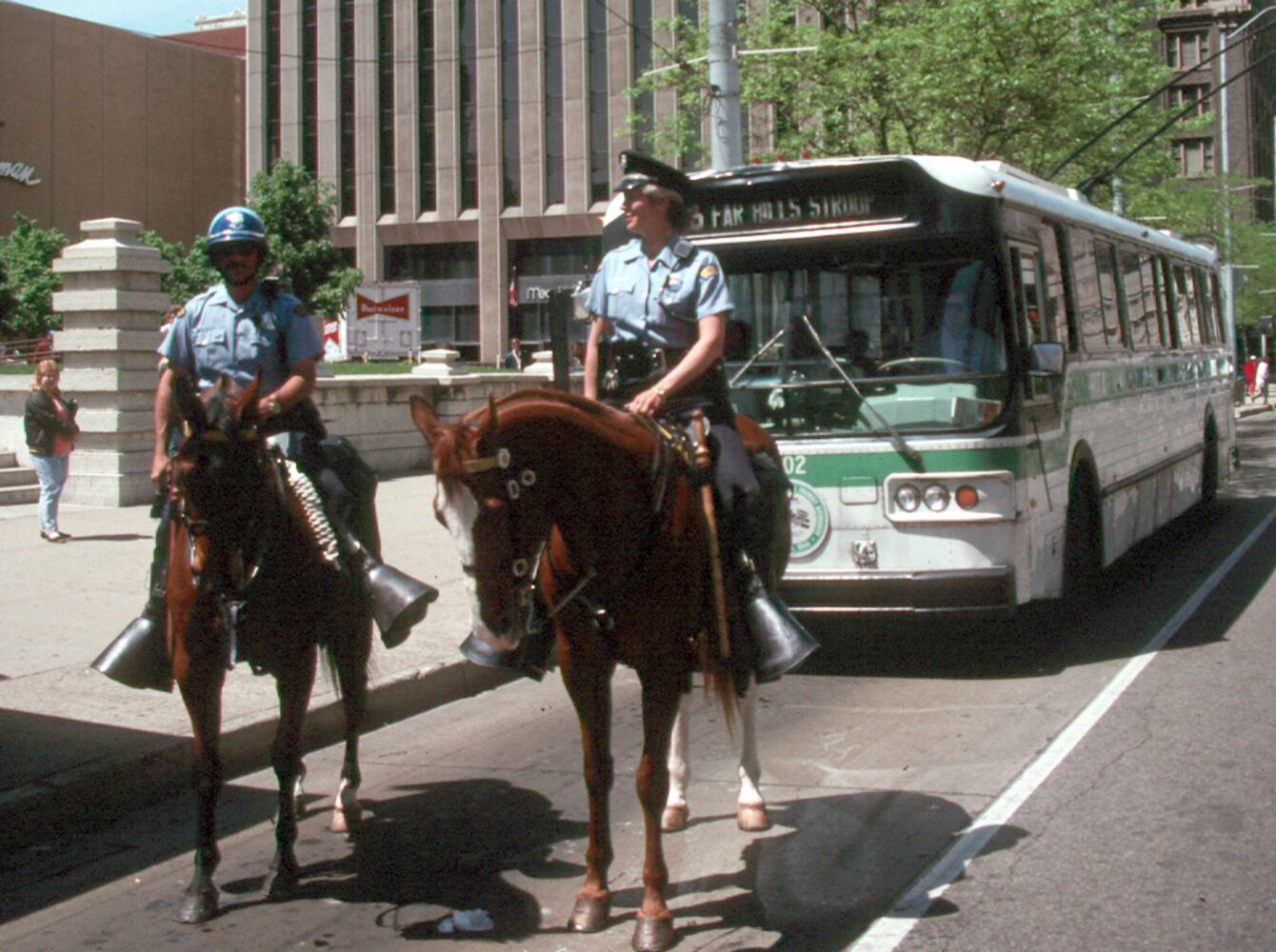 Dayton Mounted Patrol through the years