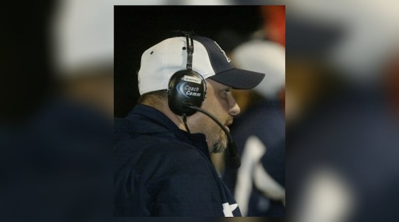Brian Blevins as head coach for Fairmont during the 2009 season. CHRIS STEWART
