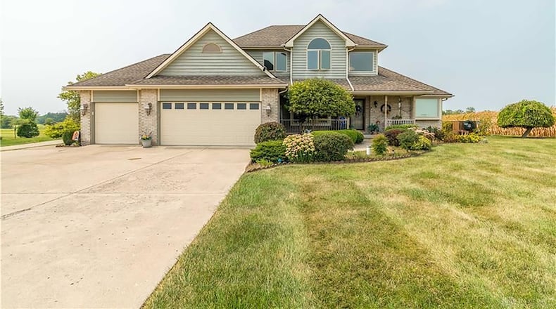 This Brookville two story sits on 1.56 acres and has three bedrooms and 3,215 square feet of finished space. CONTRIBUTED