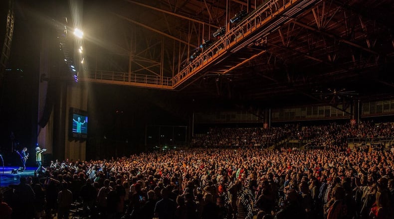 Fans enjoy an REO Speedwagon show at the Rose Music Center. CONTRIBUTED