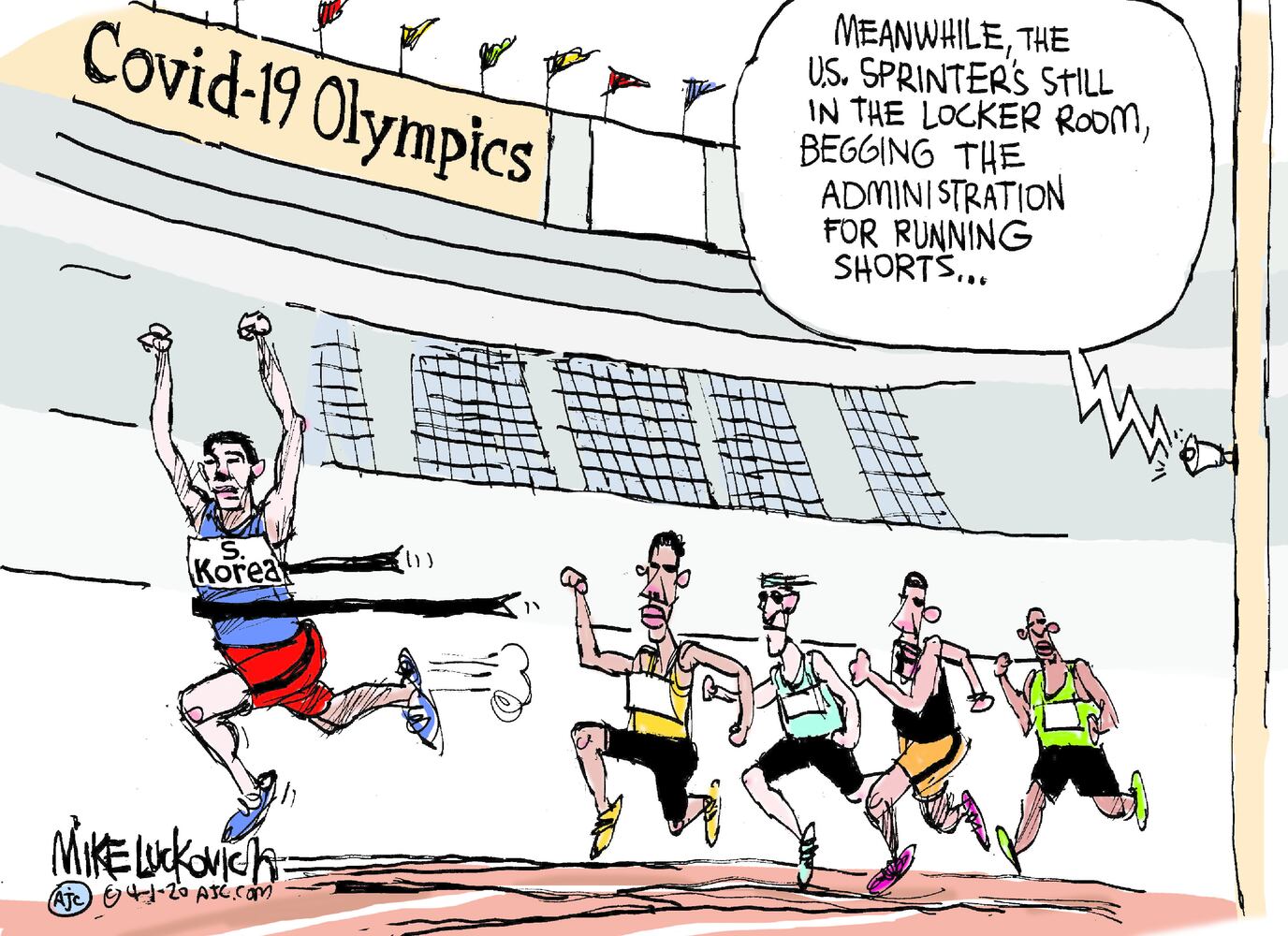 Week in cartoons: Stimulus checks, staying home and more