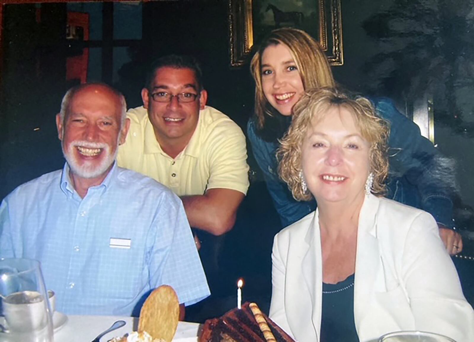 Tracy Rice and her family on vacation in Las Vegas prior to her brother's passing in 2014. Shown here are her dad, Lenn Elliott; brother, Brian Elliott; Tracy Rice and her mother, Diane Elliott. CONTRIBUTED