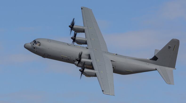A C-130J. Collins photo
