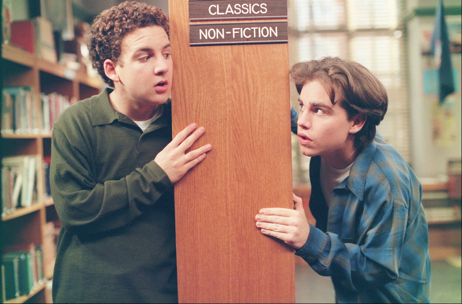 Shawn and Corey from "Boy Meets World"