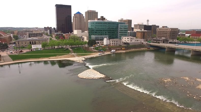 A new master plan for Dayton’s river front is nearly complete and includes several big ideas to transform the area. TY GREENLEES/STAFF
