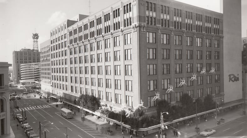The old Rike's Department Store.
