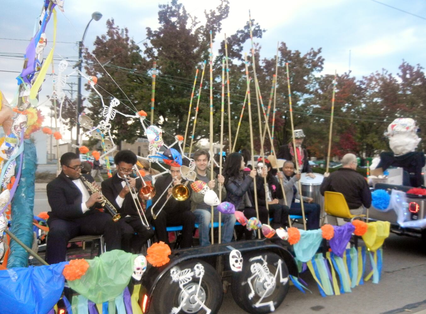 El Dia de los Muertos Dayton celebration