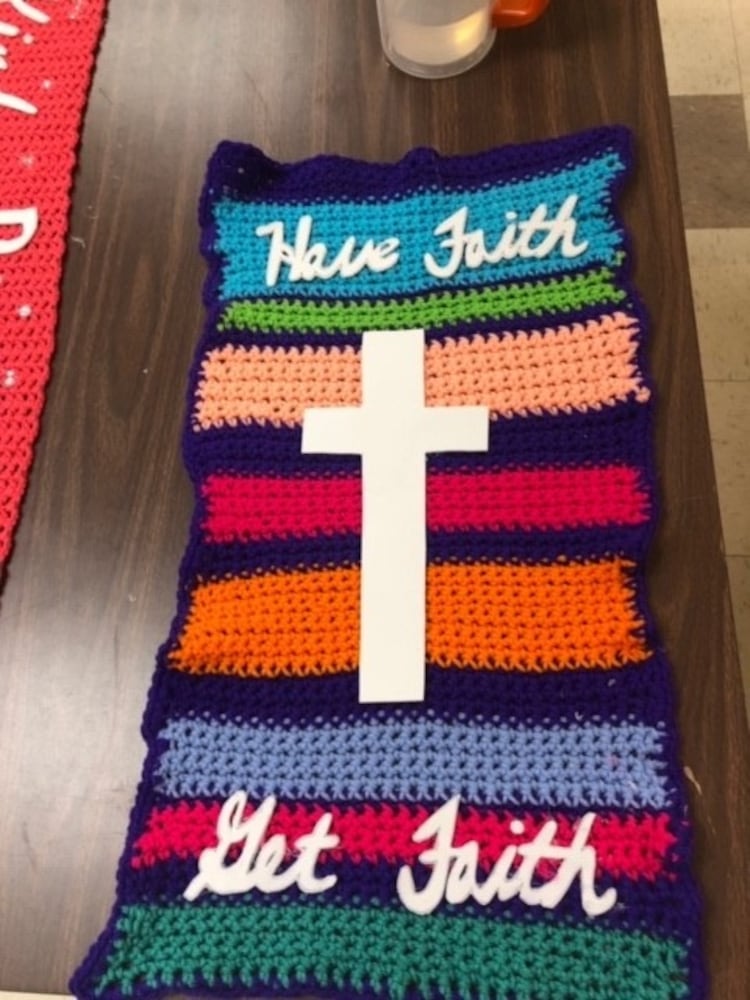 PHOTOS: Yarn bombs spread message of hope in aftermath of tragedy